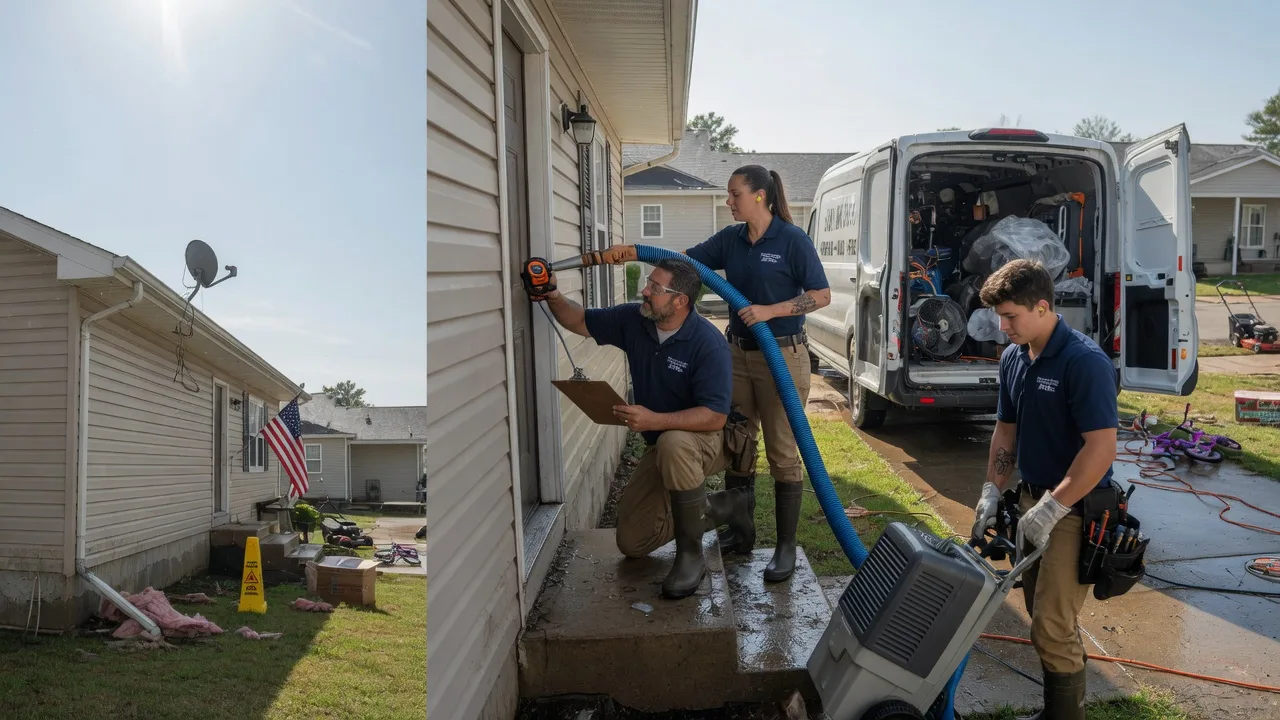Ceiling Water Damage Restoration in Jasonville, IN near me